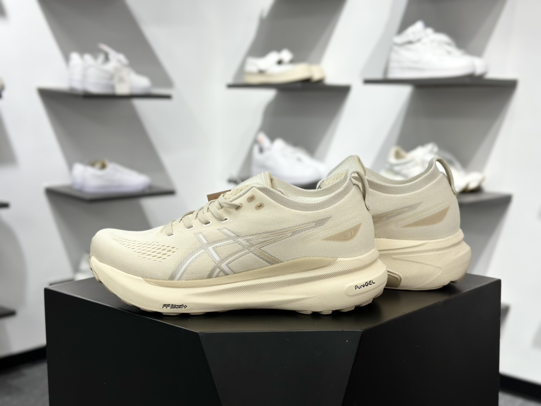Asics Gel-Kayano 31代 运动休闲透气专业跑鞋  1011B995-200