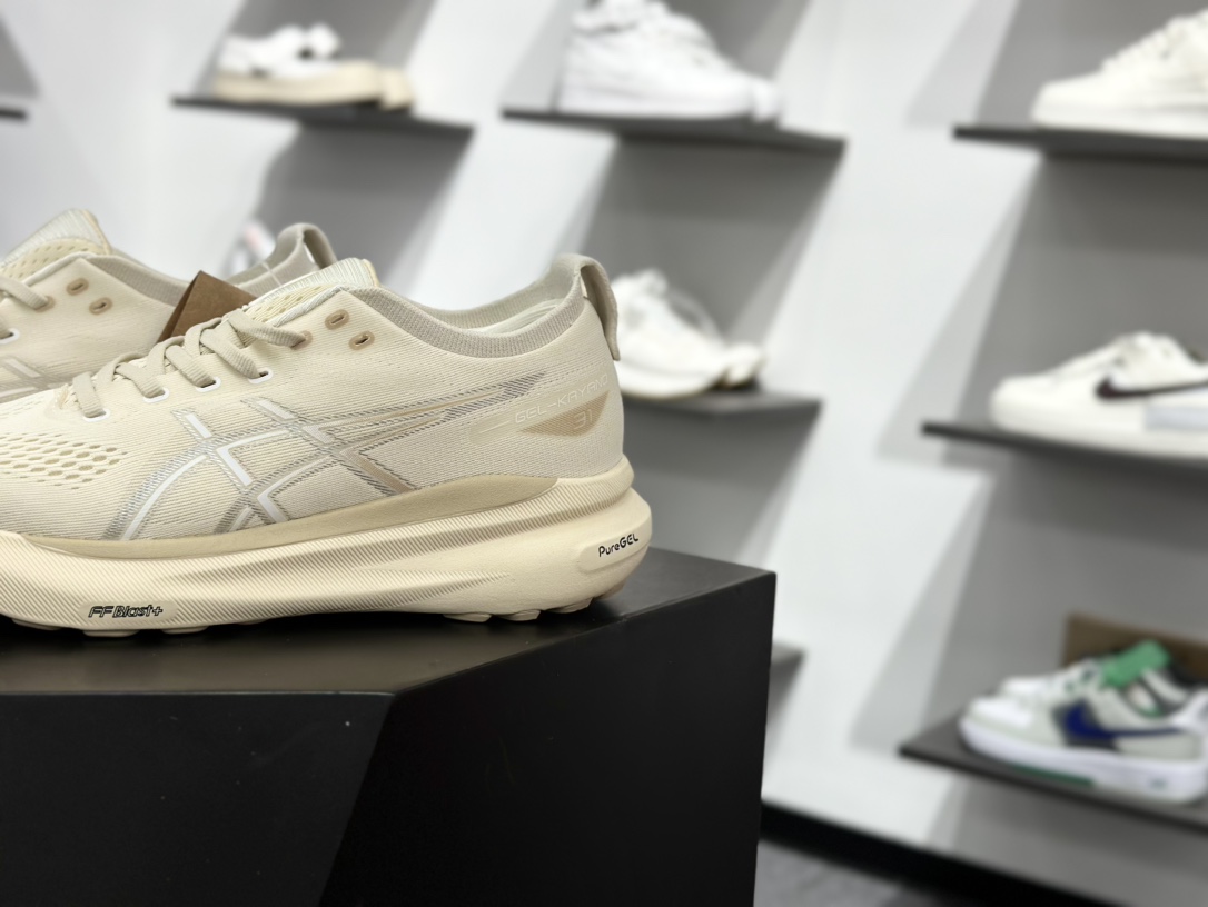 Asics Gel-Kayano 31代 运动休闲透气专业跑鞋  1011B995-200