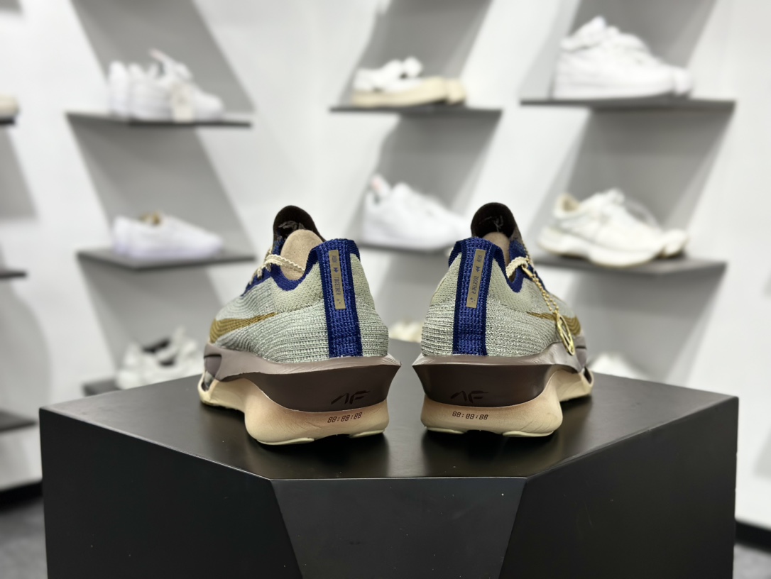 NK Alphafiy 3 premium 蓝灰卡其棕 阿尔法飞行3代系列马拉松轻量竞速运动跑鞋 HV4318-320