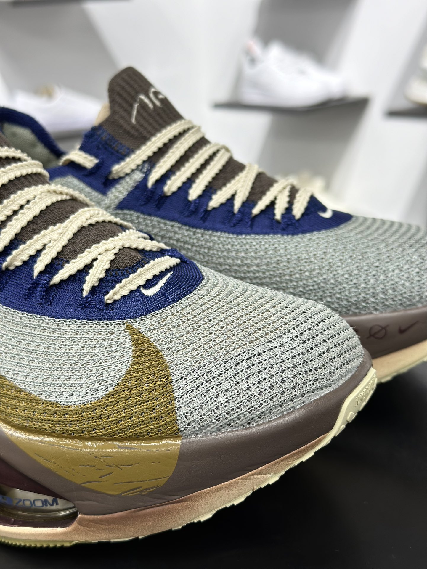 NK Alphafiy 3 premium 蓝灰卡其棕 阿尔法飞行3代系列马拉松轻量竞速运动跑鞋 HV4318-320