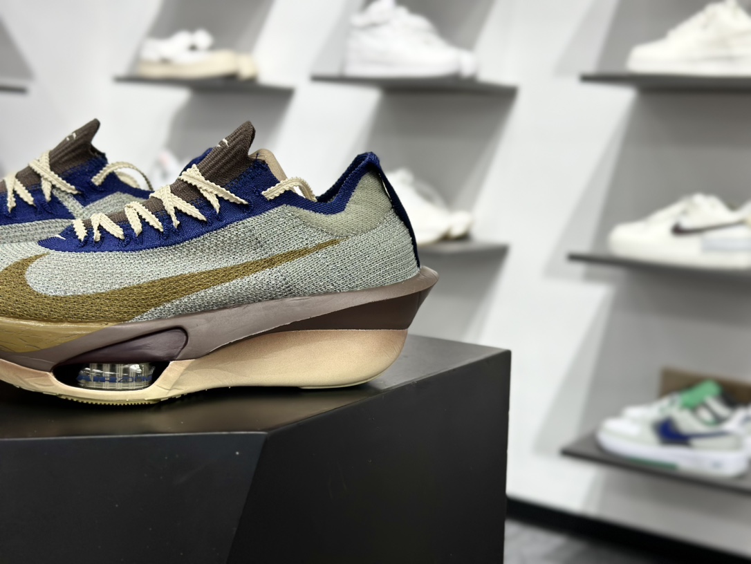 NK Alphafiy 3 premium 蓝灰卡其棕 阿尔法飞行3代系列马拉松轻量竞速运动跑鞋 HV4318-320