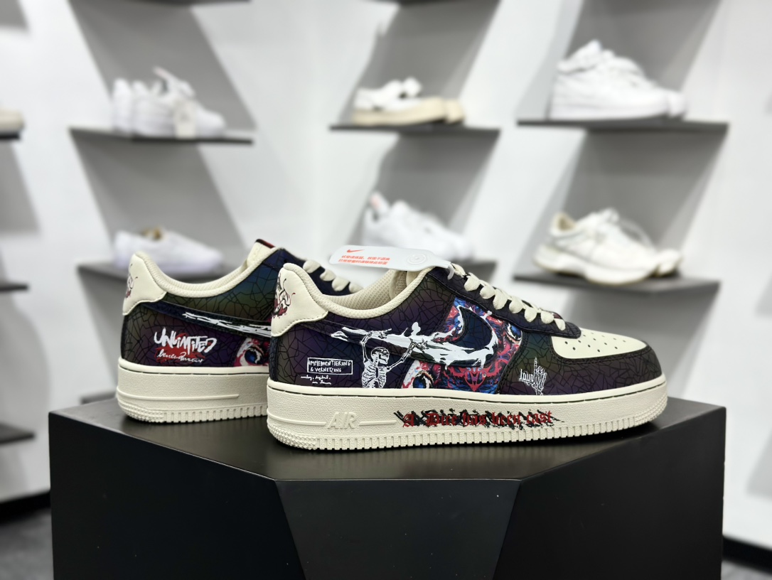 Nike Air Force 1 Low 暗黑涂鸦  DY2032-320
