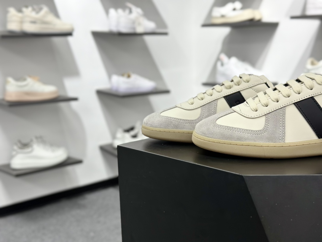 360 迪奥/Dior B01 Matchpoint Low Sneakers B01系列低帮小白鞋“皮革米白灰黑生胶底”3SN328ZRH_H069