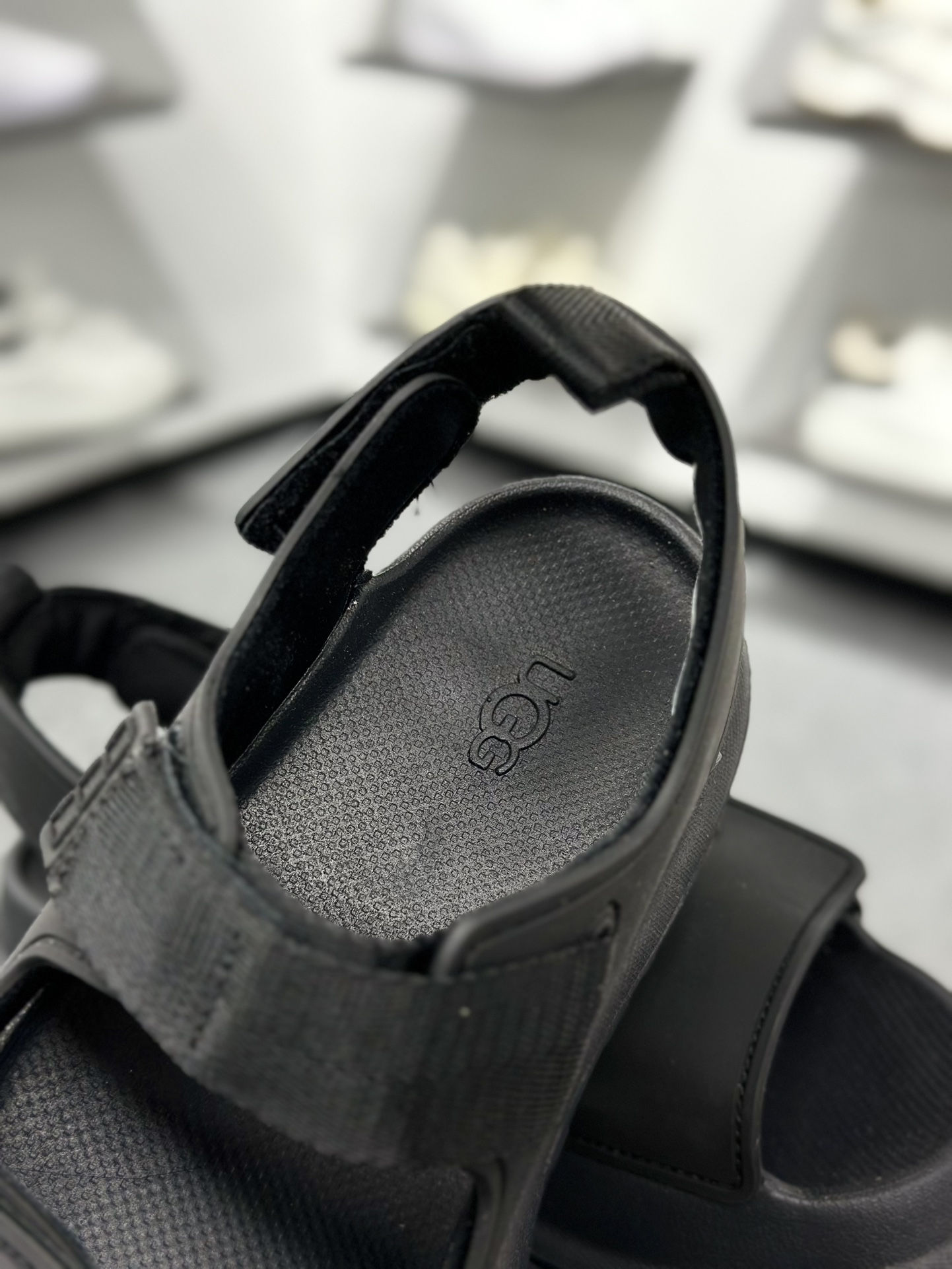 UGG 魔术贴拖鞋凉鞋夏季百搭凉拖软底防滑沙滩加厚底休闲高雅凉鞋