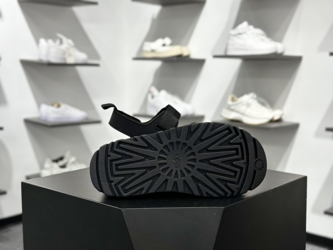 UGG 魔术贴拖鞋凉鞋夏季百搭凉拖软底防滑沙滩加厚底休闲高雅凉鞋