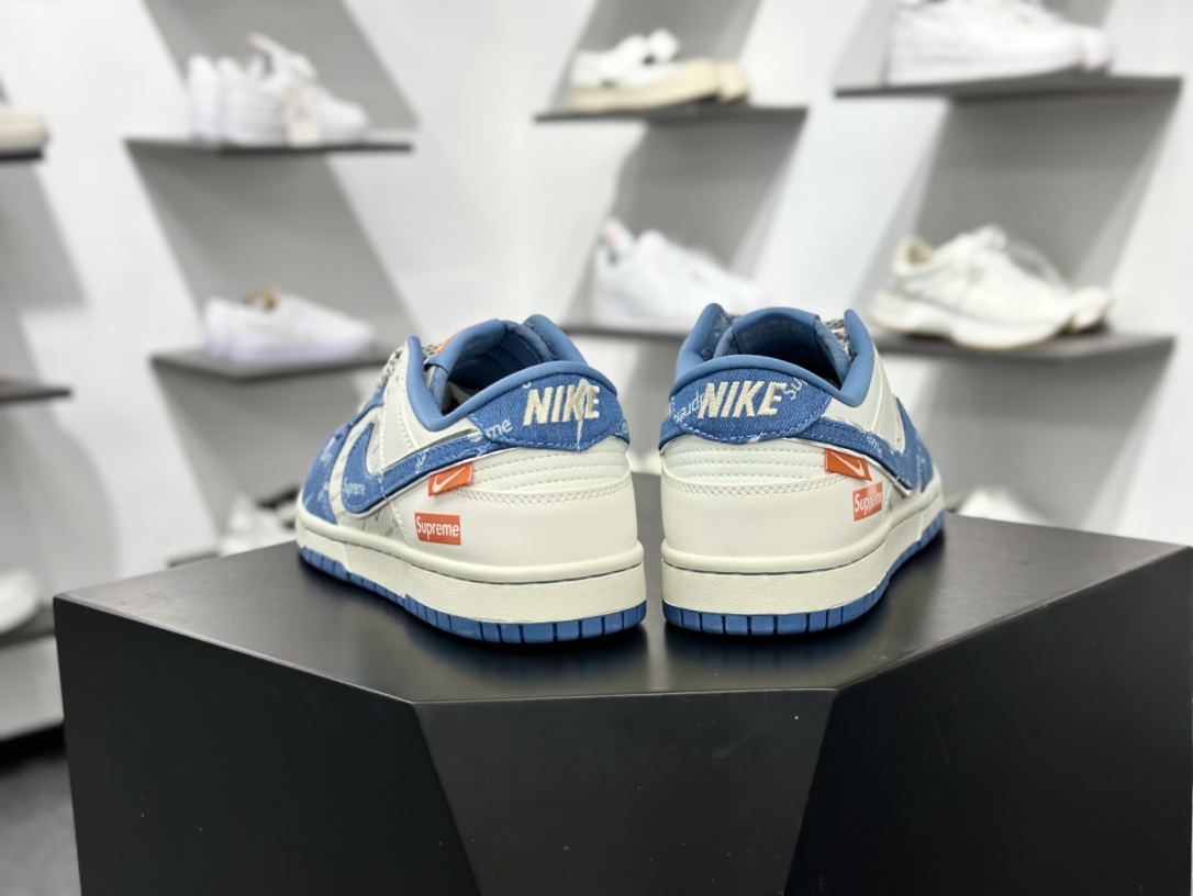Nike SB Dunk Low Sup联名 蓝牛仔 周年高端定制 低帮休闲板鞋  SC9207-416