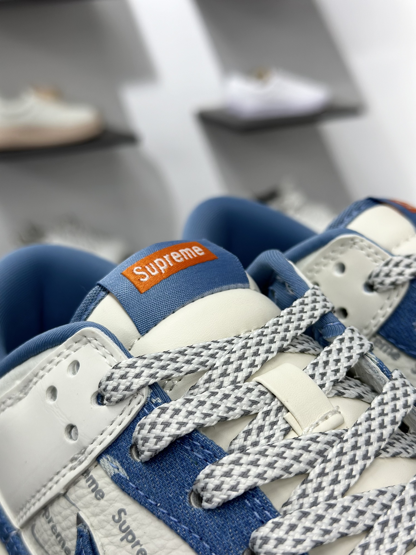 Nike SB Dunk Low Sup联名 蓝牛仔 周年高端定制 低帮休闲板鞋  SC9207-416