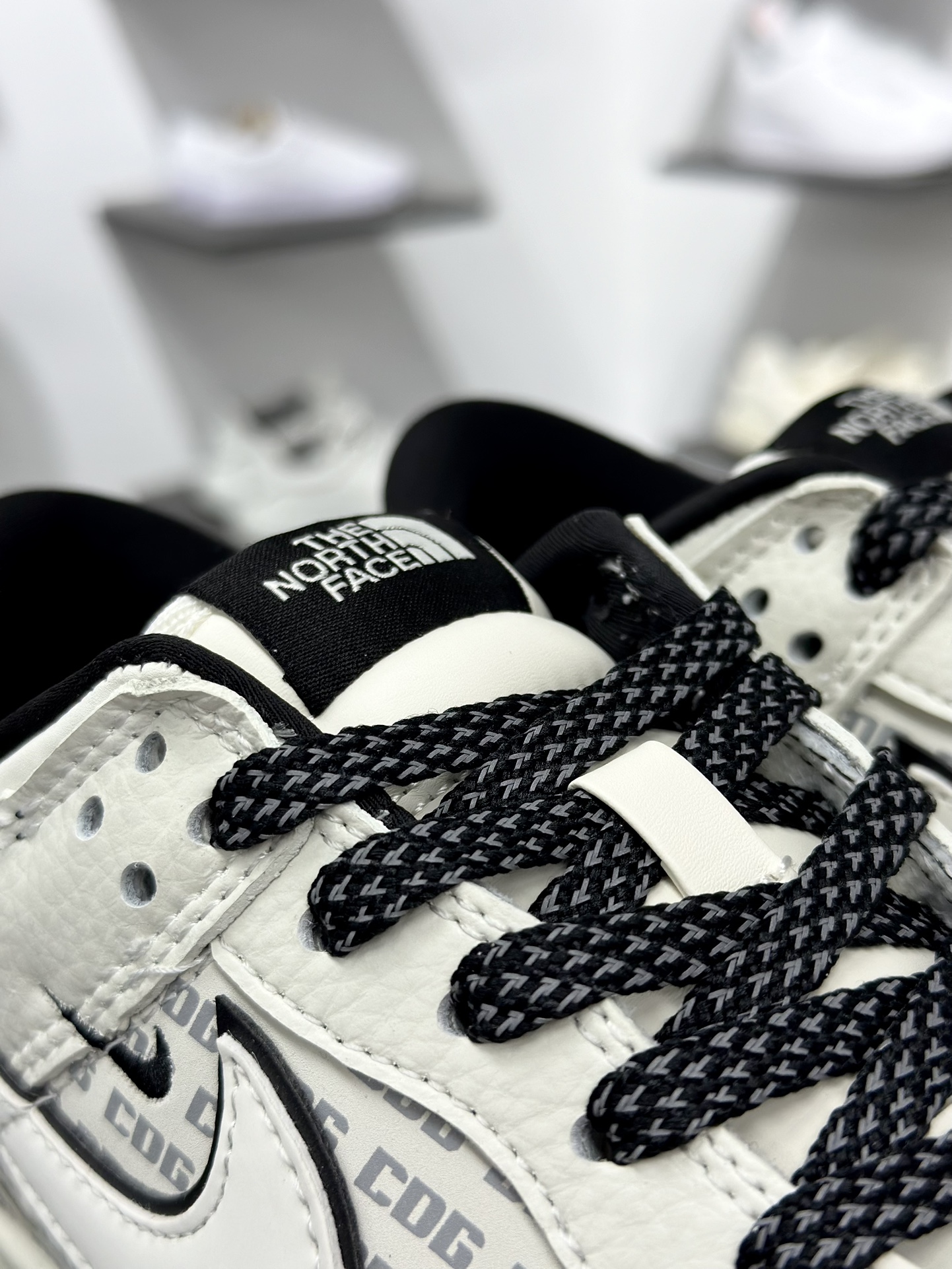 Nike SB Dunk Low 北面联名 黑白三小勾 周年高端定制 低帮休闲板鞋 SC9207-423 Nike SB Dunk Low 北面联名 黑白三小勾 周年高端定制 低帮休闲板鞋 SC9207-423