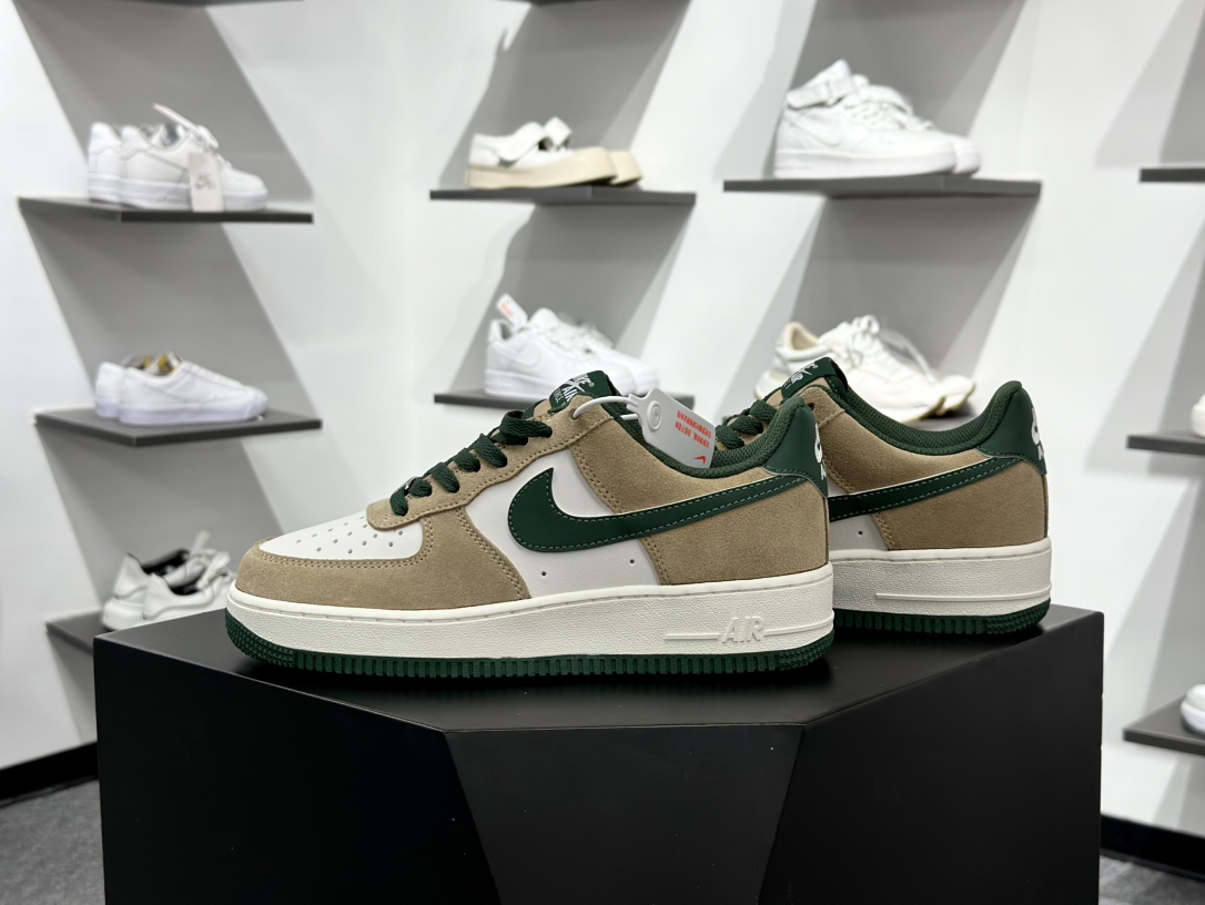 Air Force 1 '07 Low 白褐绿  FQ8714-203