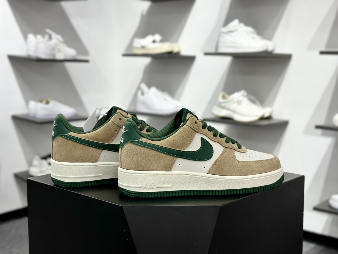 Air Force 1 '07 Low 白褐绿  FQ8714-203