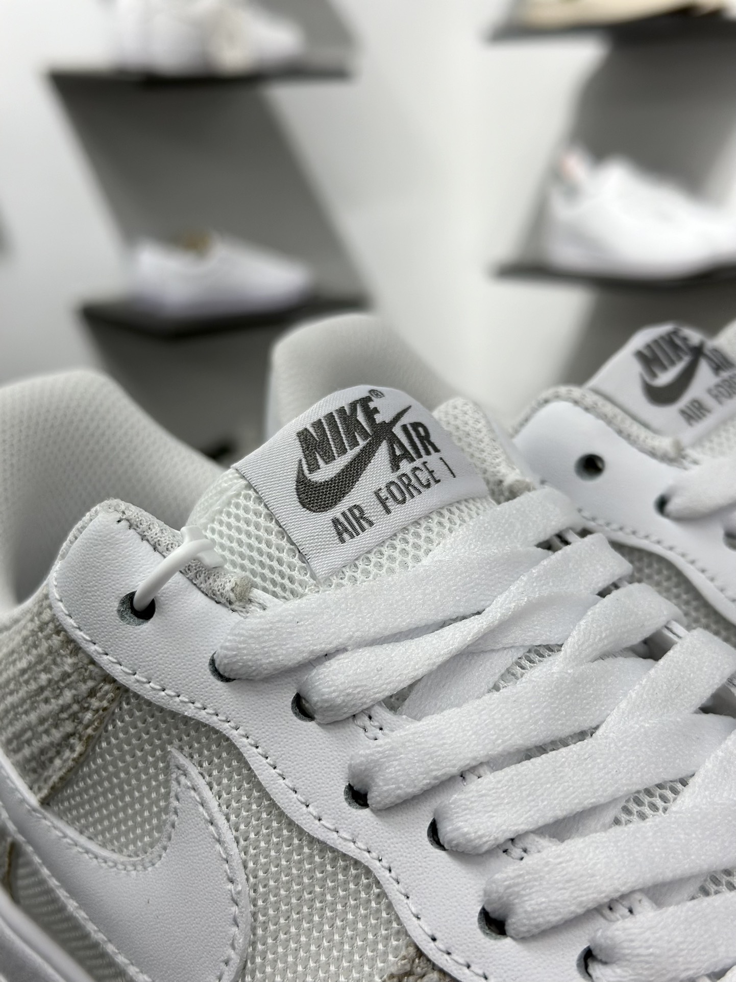 Air Force 1 Low牛仔布小钩灰白涂鸦 经典休闲运动板鞋  ZH0316-092