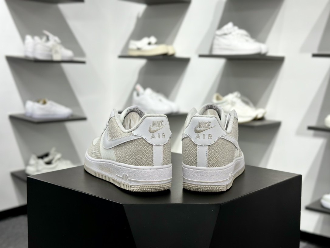 Air Force 1 Low牛仔布小钩灰白涂鸦 经典休闲运动板鞋  ZH0316-092