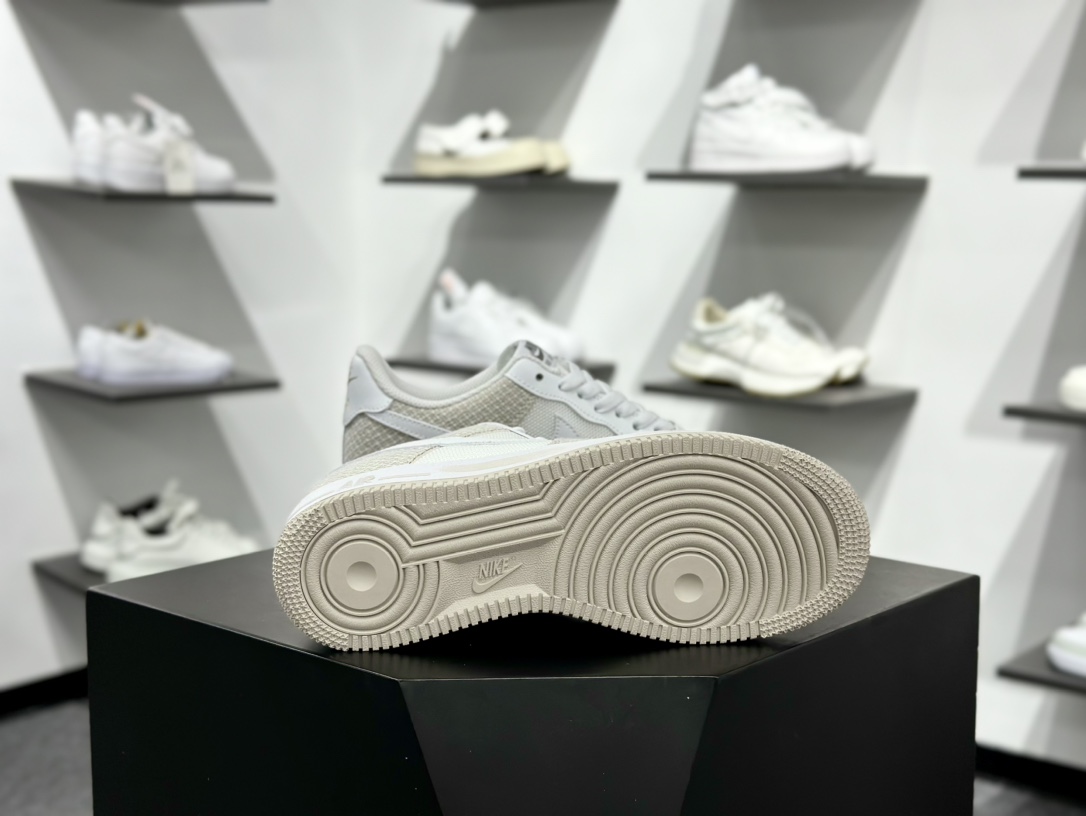 Air Force 1 Low牛仔布小钩灰白涂鸦 经典休闲运动板鞋  ZH0316-092