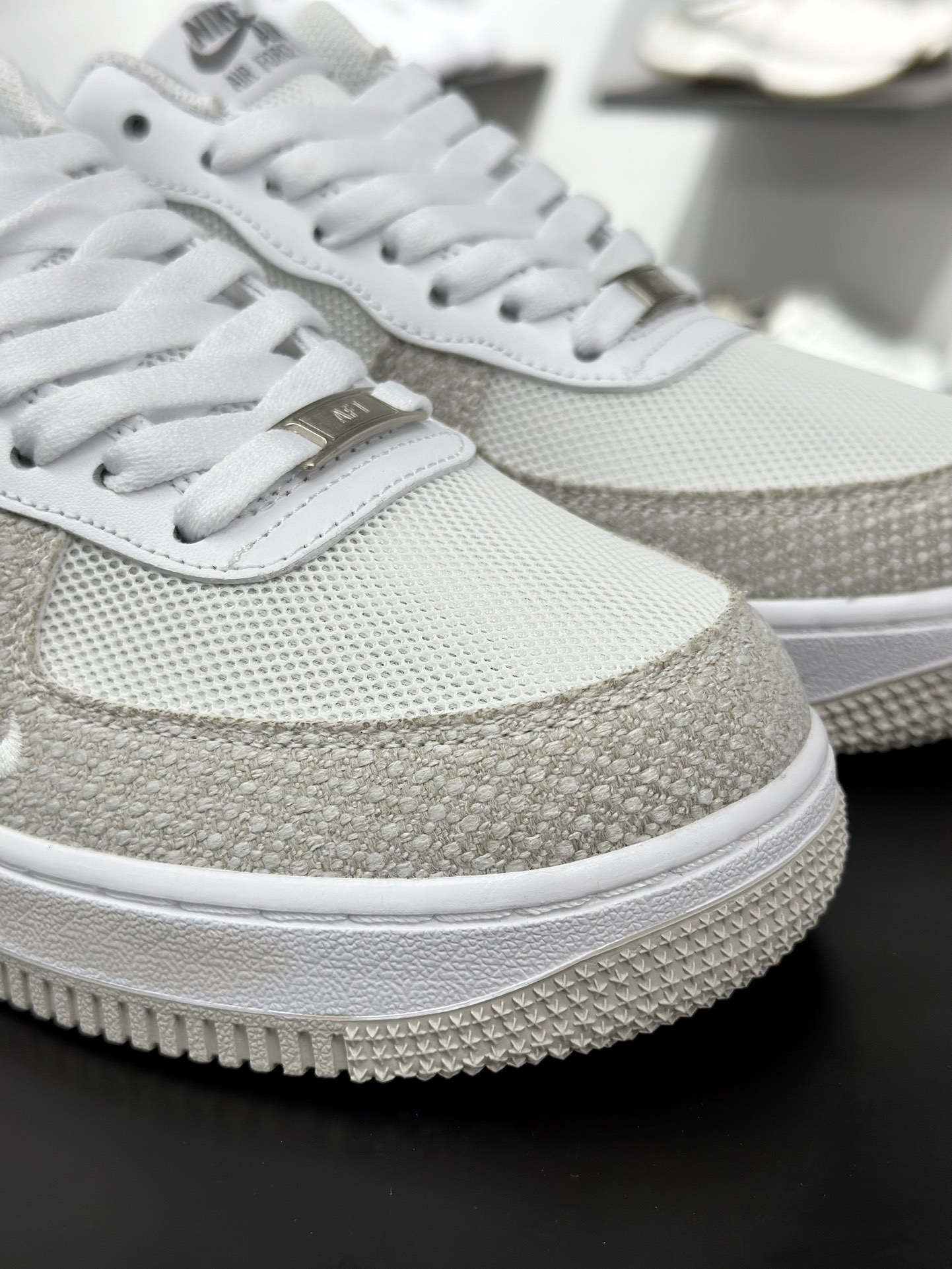 Air Force 1 Low牛仔布小钩灰白涂鸦 经典休闲运动板鞋  ZH0316-092