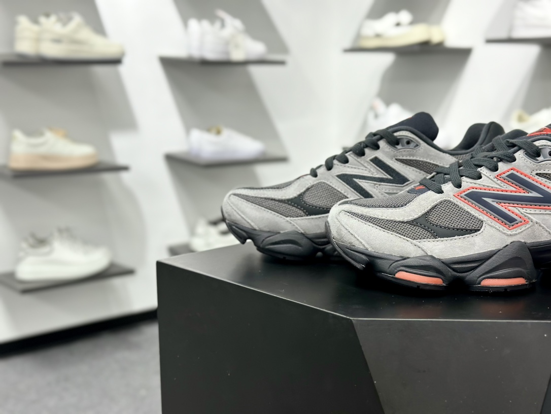 New Balance NB9060 联名款 复古休闲运动慢跑鞋 黑红色 U9060JBO New Balance NB9060 联名款 复古休闲运动慢跑鞋 黑红色 U9060JBO