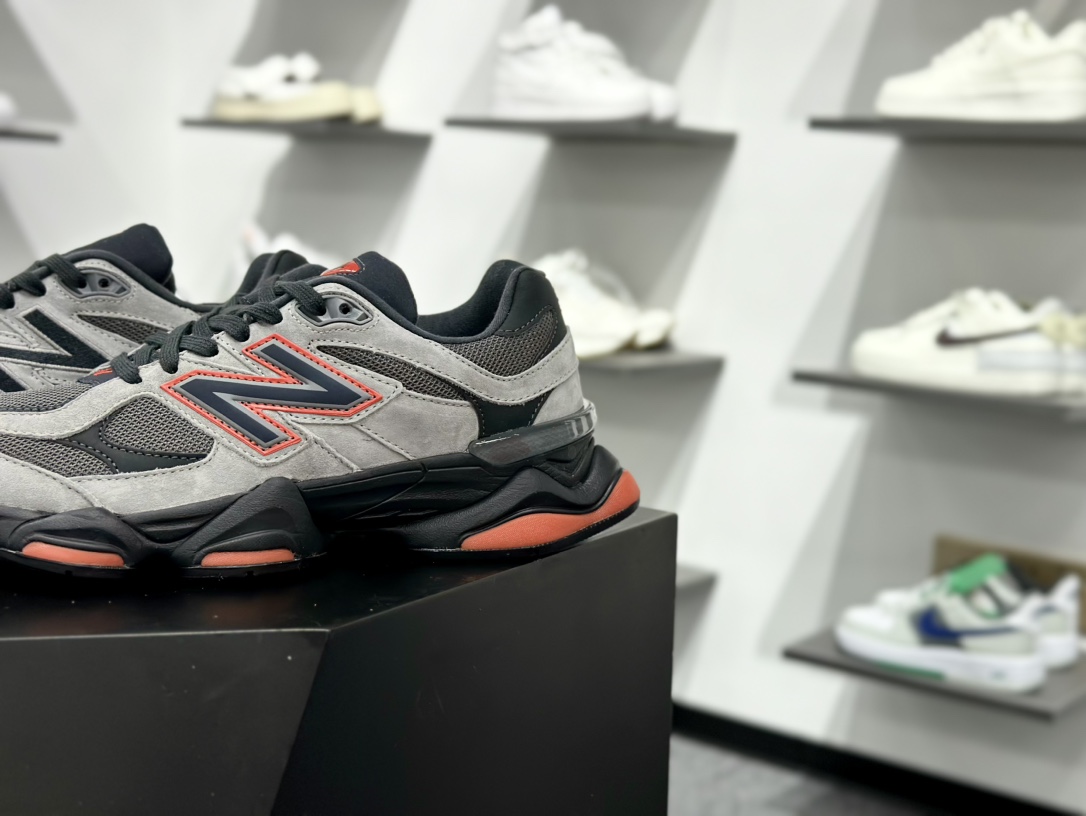New Balance NB9060 联名款 复古休闲运动慢跑鞋 黑红色 U9060JBO New Balance NB9060 联名款 复古休闲运动慢跑鞋 黑红色 U9060JBO