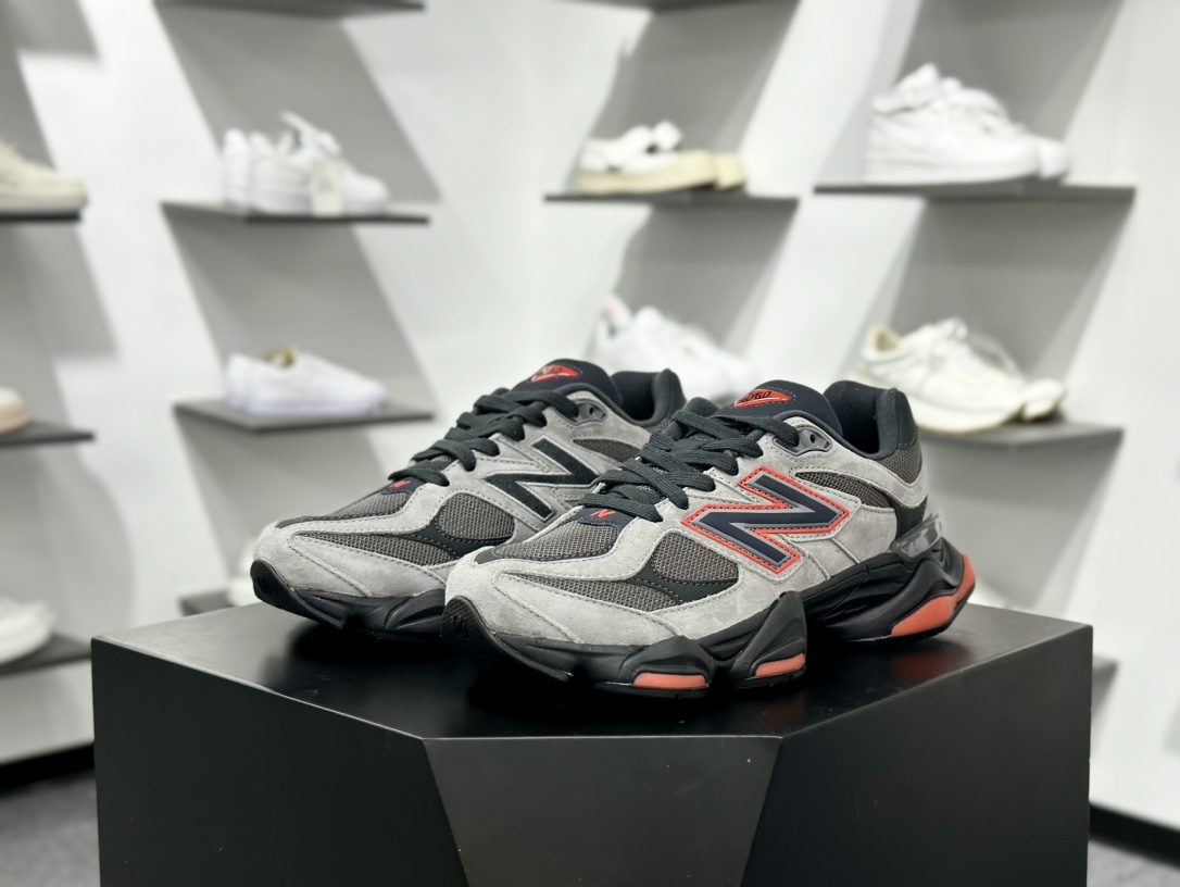 New Balance NB9060 联名款 复古休闲运动慢跑鞋 黑红色 U9060JBO New Balance NB9060 联名款 复古休闲运动慢跑鞋 黑红色 U9060JBO