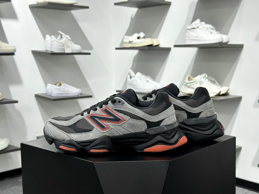 New Balance NB9060 联名款 复古休闲运动慢跑鞋 黑红色 U9060JBO New Balance NB9060 联名款 复古休闲运动慢跑鞋 黑红色 U9060JBO