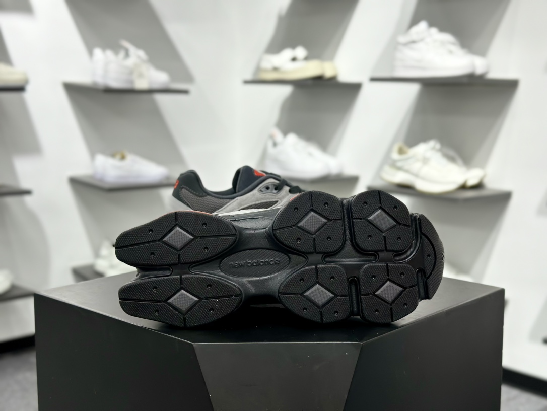 New Balance NB9060 联名款 复古休闲运动慢跑鞋 黑红色 U9060JBO New Balance NB9060 联名款 复古休闲运动慢跑鞋 黑红色 U9060JBO