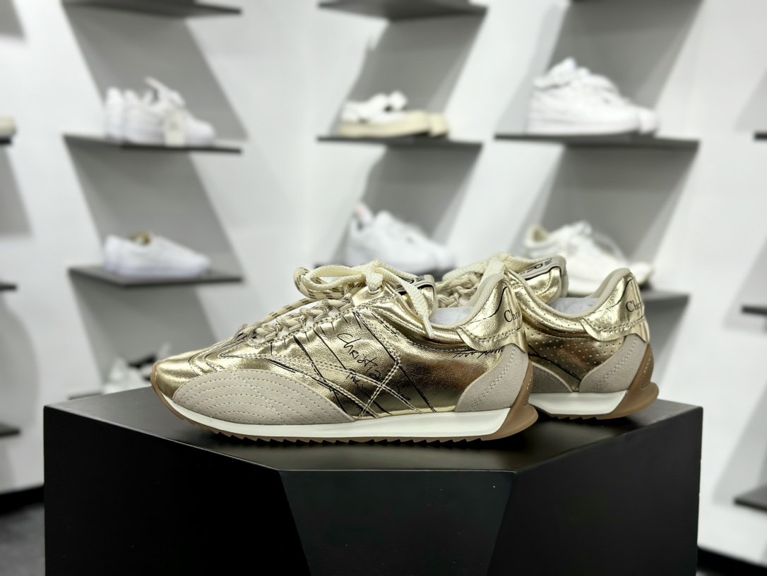 迪奥/ Dior D-Sketch Sneakers”Dior Paris”素描系列低帮板鞋 KCK445LPA_S49K