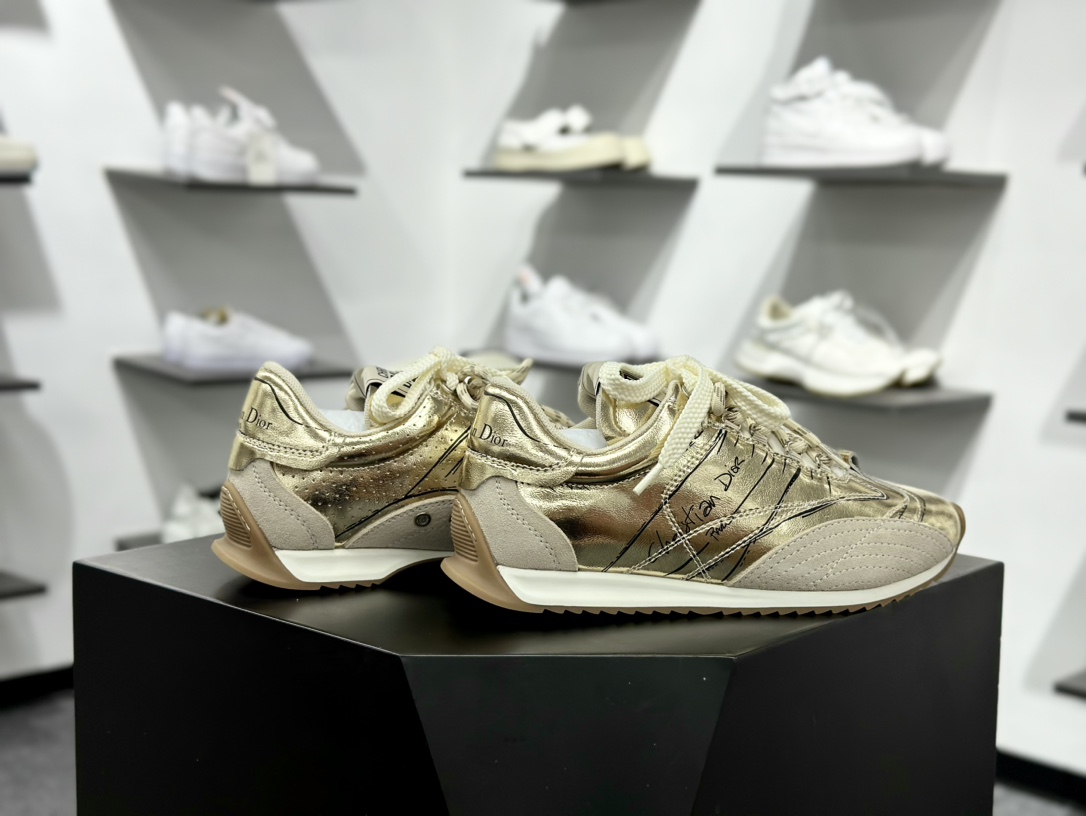 迪奥/ Dior D-Sketch Sneakers”Dior Paris”素描系列低帮板鞋 KCK445LPA_S49K