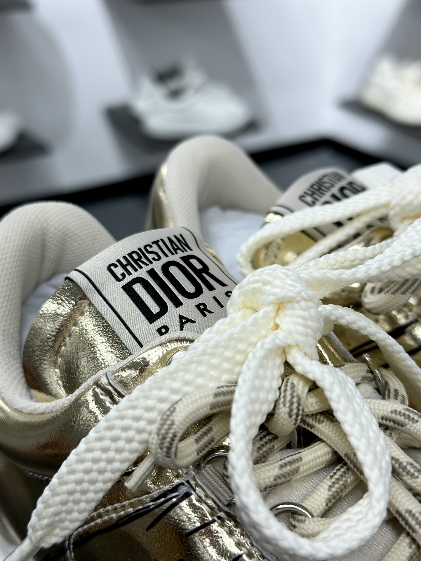 迪奥/ Dior D-Sketch Sneakers”Dior Paris”素描系列低帮板鞋 KCK445LPA_S49K