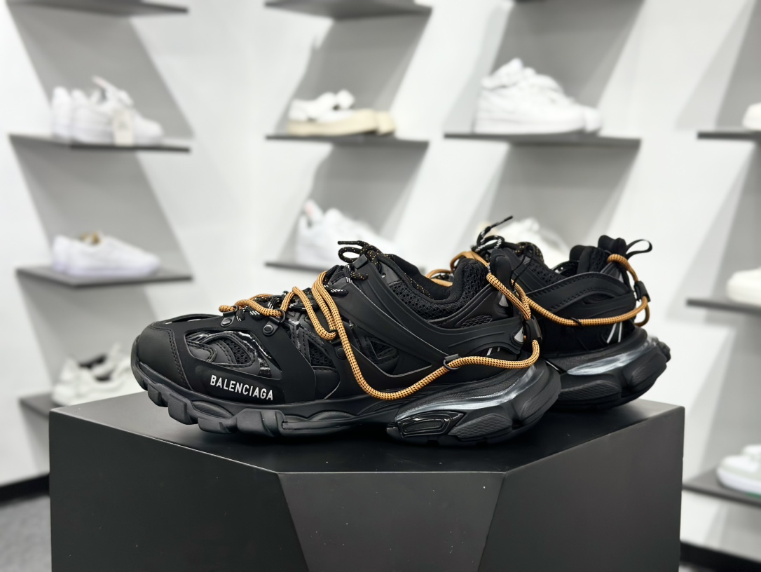 Balenciaga巴黎世家 Track Trail黑色 800592WTRHK