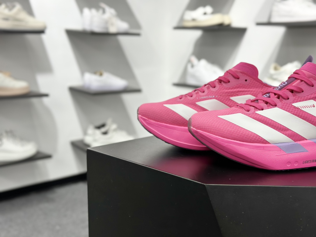 Adidas Adizero Pro Evo 4 M 全掌碳板 阿迪超轻透气缓震跑鞋 JR1269