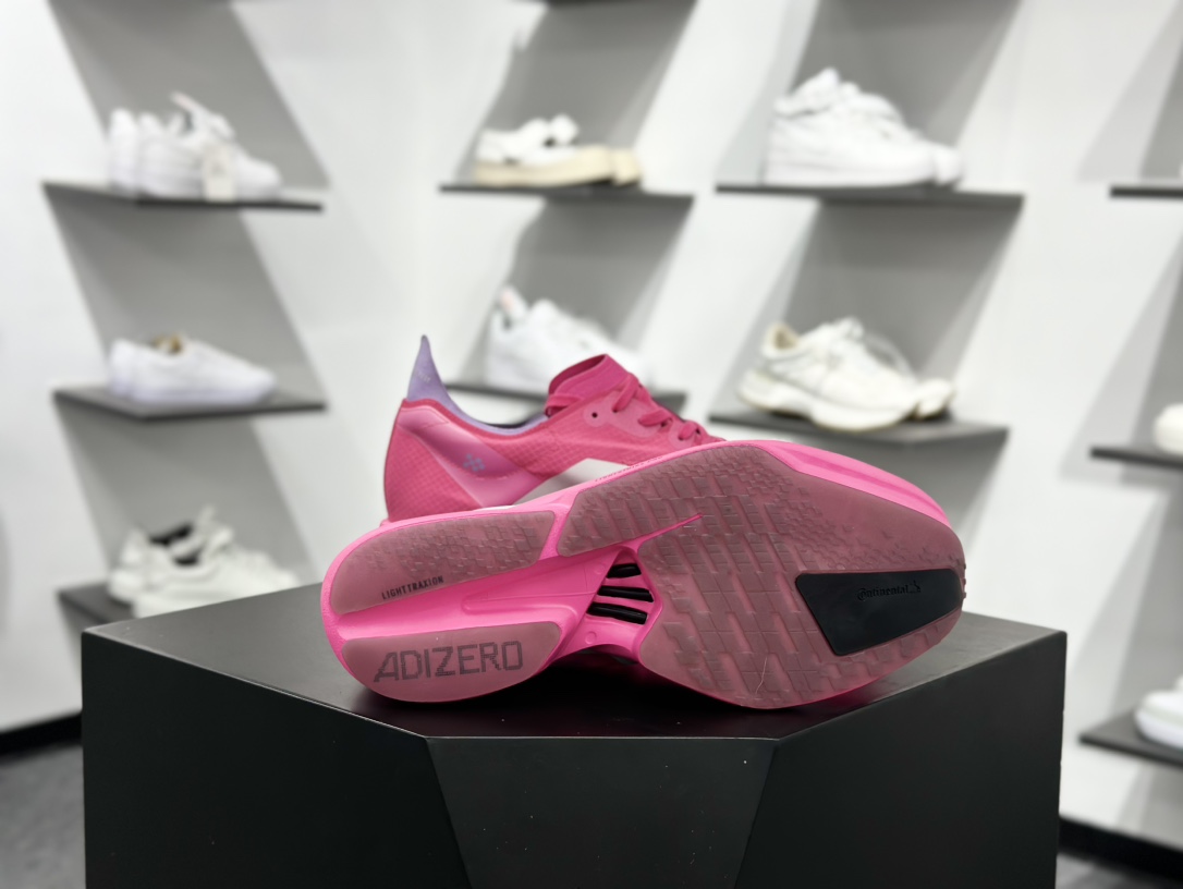 Adidas Adizero Pro Evo 4 M 全掌碳板 阿迪超轻透气缓震跑鞋 JR1269