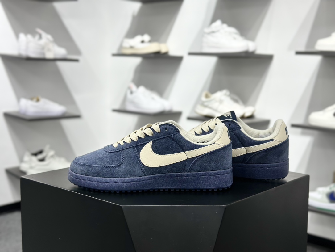 Nike Field General 82 Snake Skin Swoosh 舒适百搭薄底 复古休闲板鞋 IF0666-400