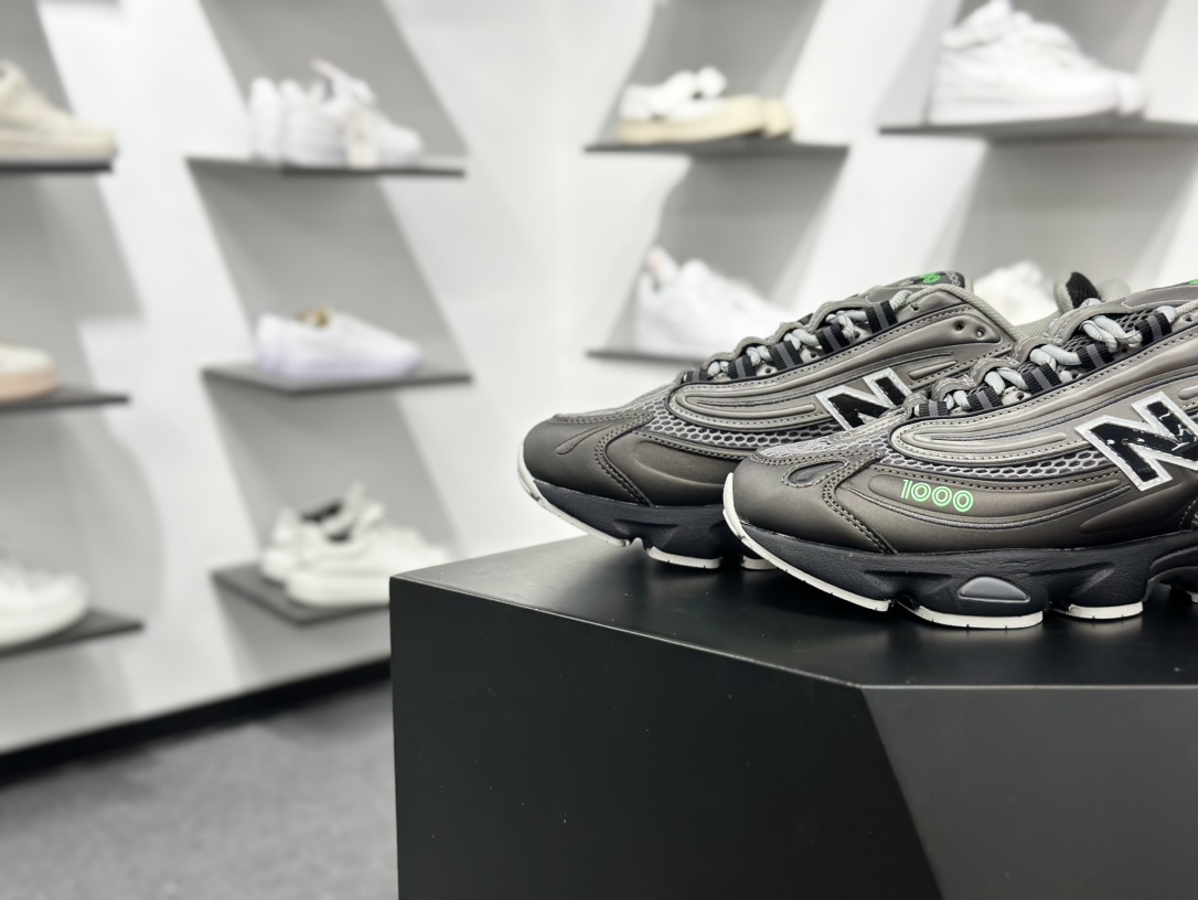 New Balance M1000 x Aimé Leon Dore 白银 M1000系列复古休闲运动慢跑鞋 M1000T