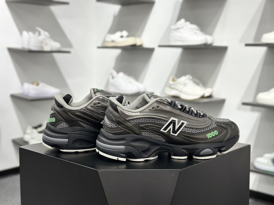 New Balance M1000 x Aimé Leon Dore 白银 M1000系列复古休闲运动慢跑鞋 M1000T