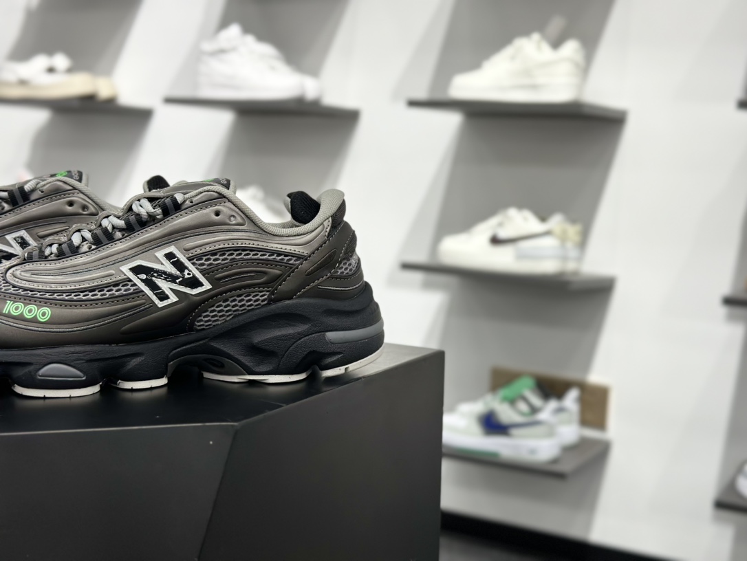 New Balance M1000 x Aimé Leon Dore 白银 M1000系列复古休闲运动慢跑鞋 M1000T