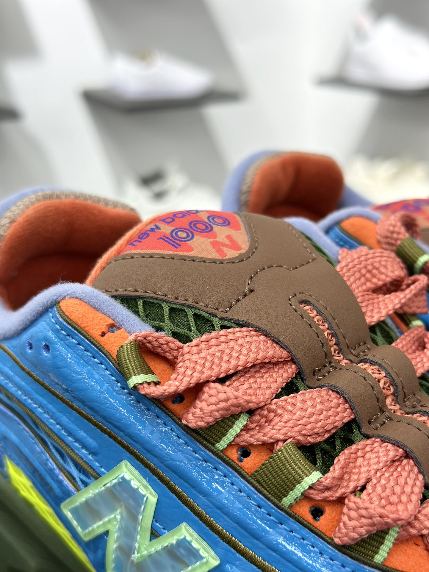 New Balance M1000 x Aimé Leon Dore 白银 M1000系列复古休闲运动慢跑鞋 M1000BM