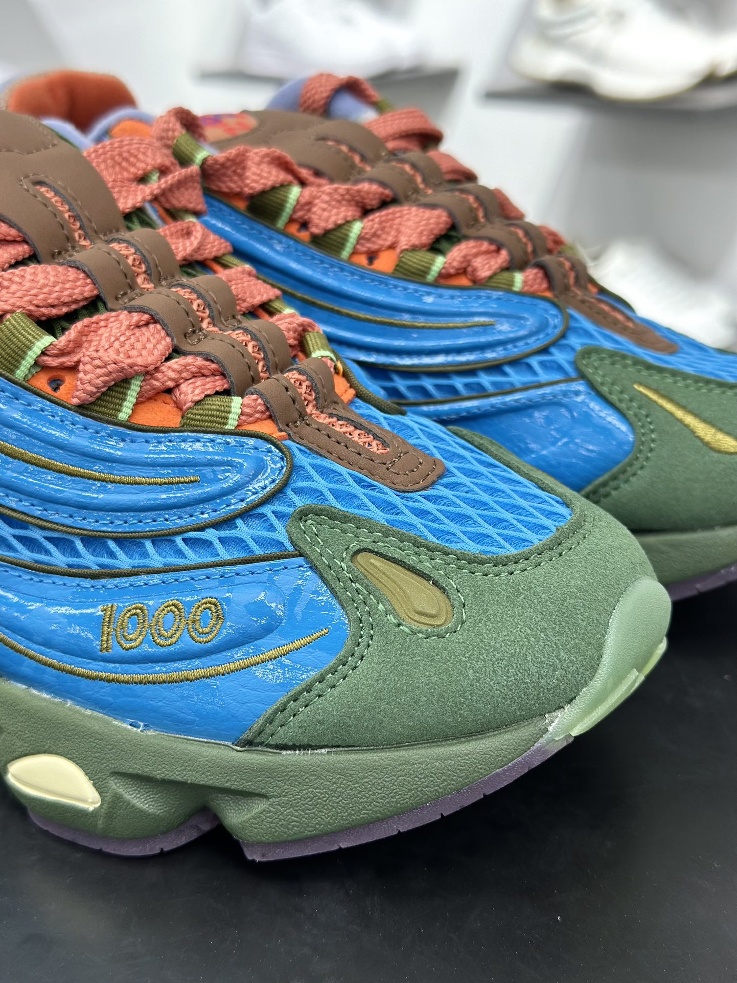 New Balance M1000 x Aimé Leon Dore 白银 M1000系列复古休闲运动慢跑鞋 M1000BM