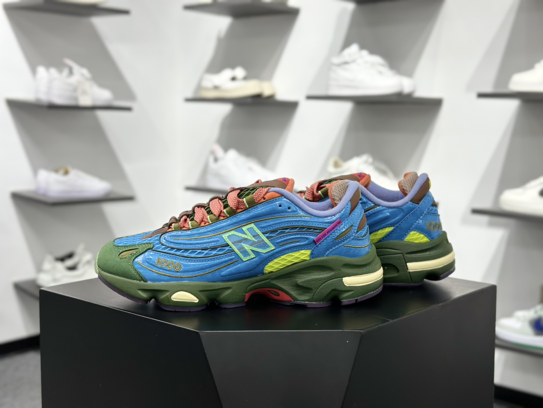 New Balance M1000 x Aimé Leon Dore 白银 M1000系列复古休闲运动慢跑鞋 M1000BM