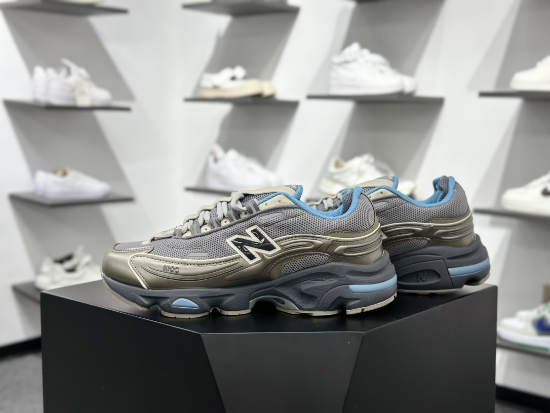 New Balance M1000 x Aimé Leon Dore 白银 M1000系列复古休闲运动慢跑鞋 M1000DH