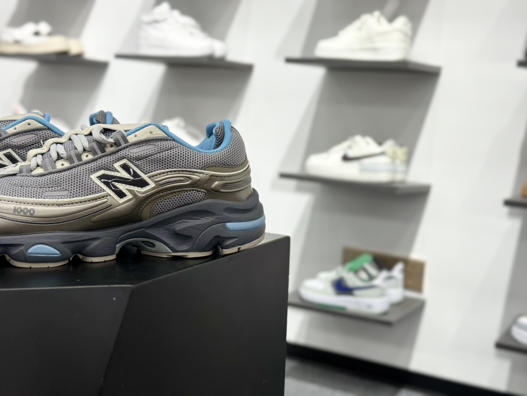 New Balance M1000 x Aimé Leon Dore 白银 M1000系列复古休闲运动慢跑鞋 M1000DH