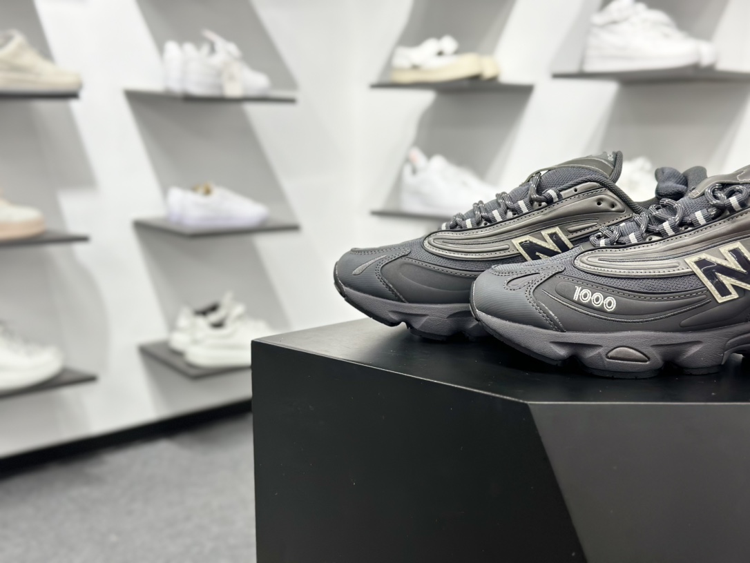 New Balance M1000 x Aimé Leon Dore 白银 M1000系列复古休闲运动慢跑鞋 M1000FNV