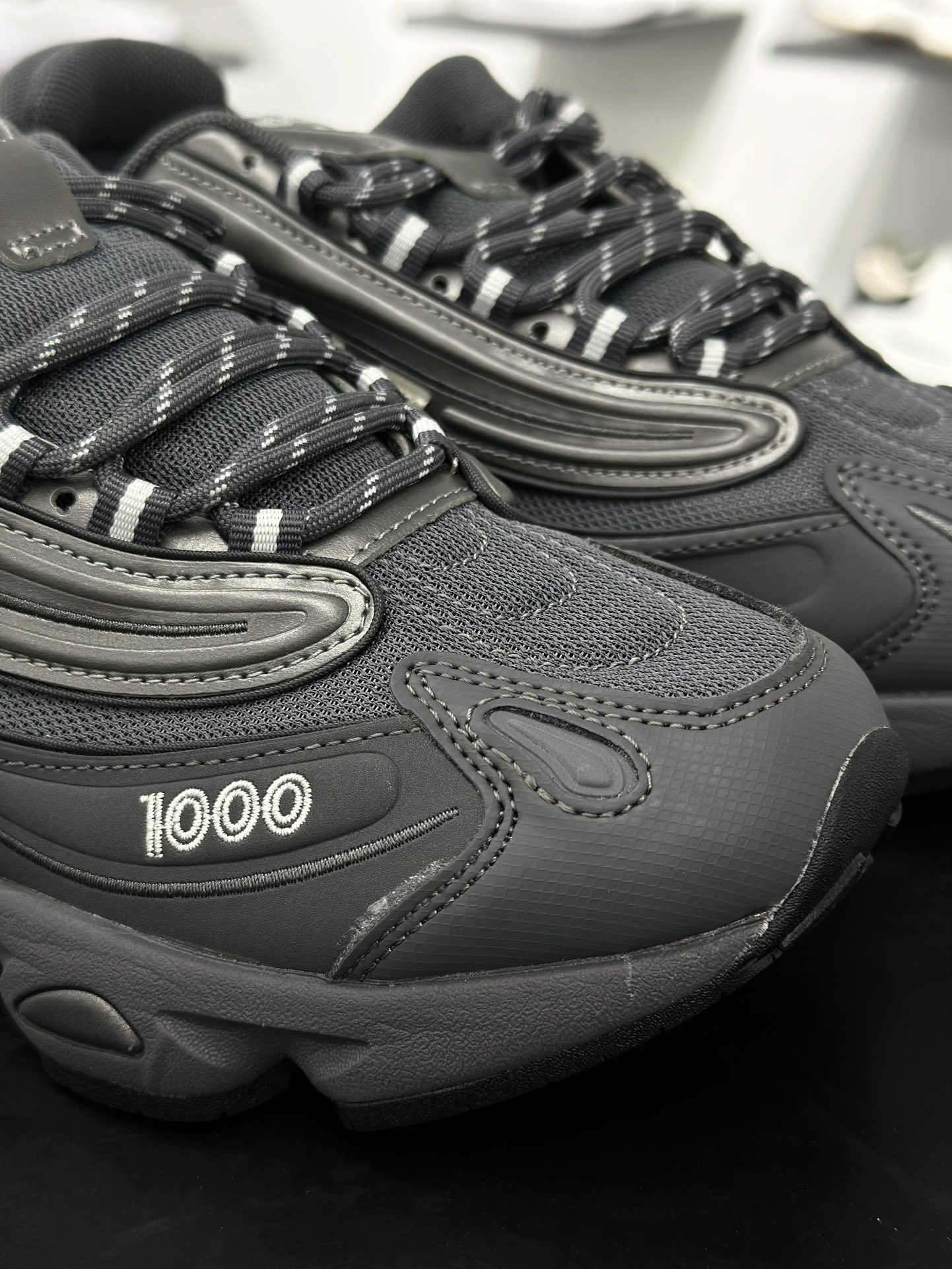 New Balance M1000 x Aimé Leon Dore 白银 M1000系列复古休闲运动慢跑鞋 M1000FNV