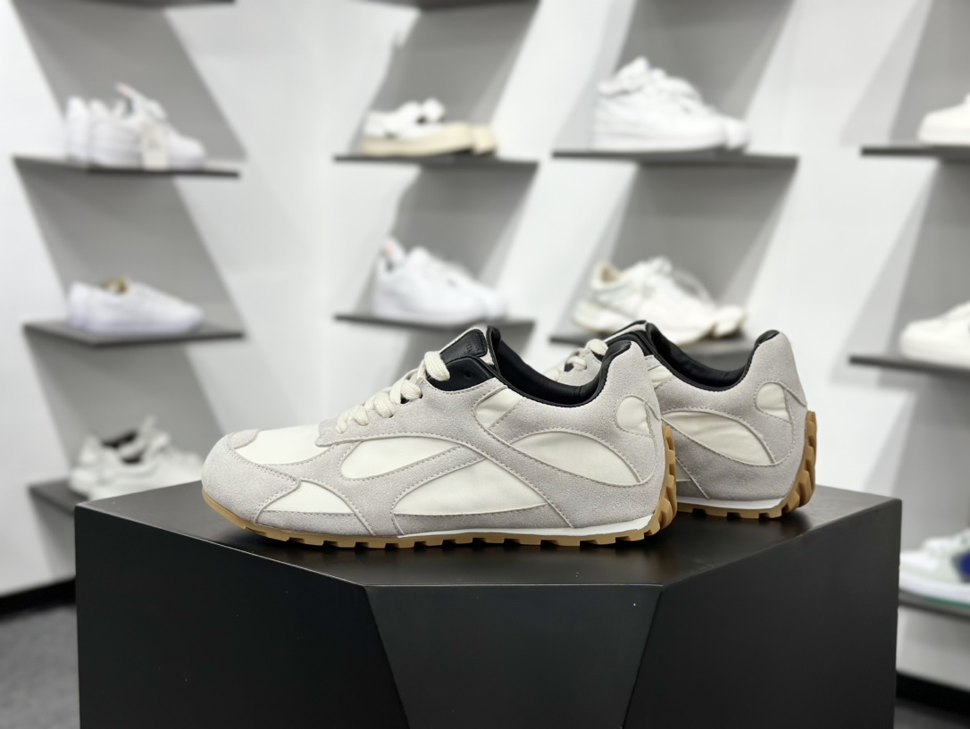 葆蝶家-Bottega Veneta Orbit Flash Low Sneakers 轨道低帮德训风薄底舒适休闲运动鞋 838373V3MS2