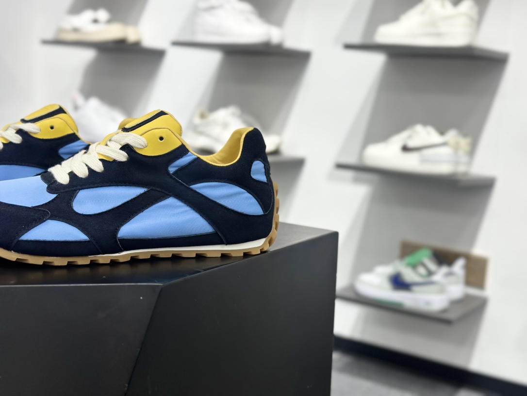 宝缇嘉/葆蝶家-Bottega Veneta Orbit Flash Low Sneakers 轨道尼龙布系列系带低帮运动鞋 838373V3MS24290