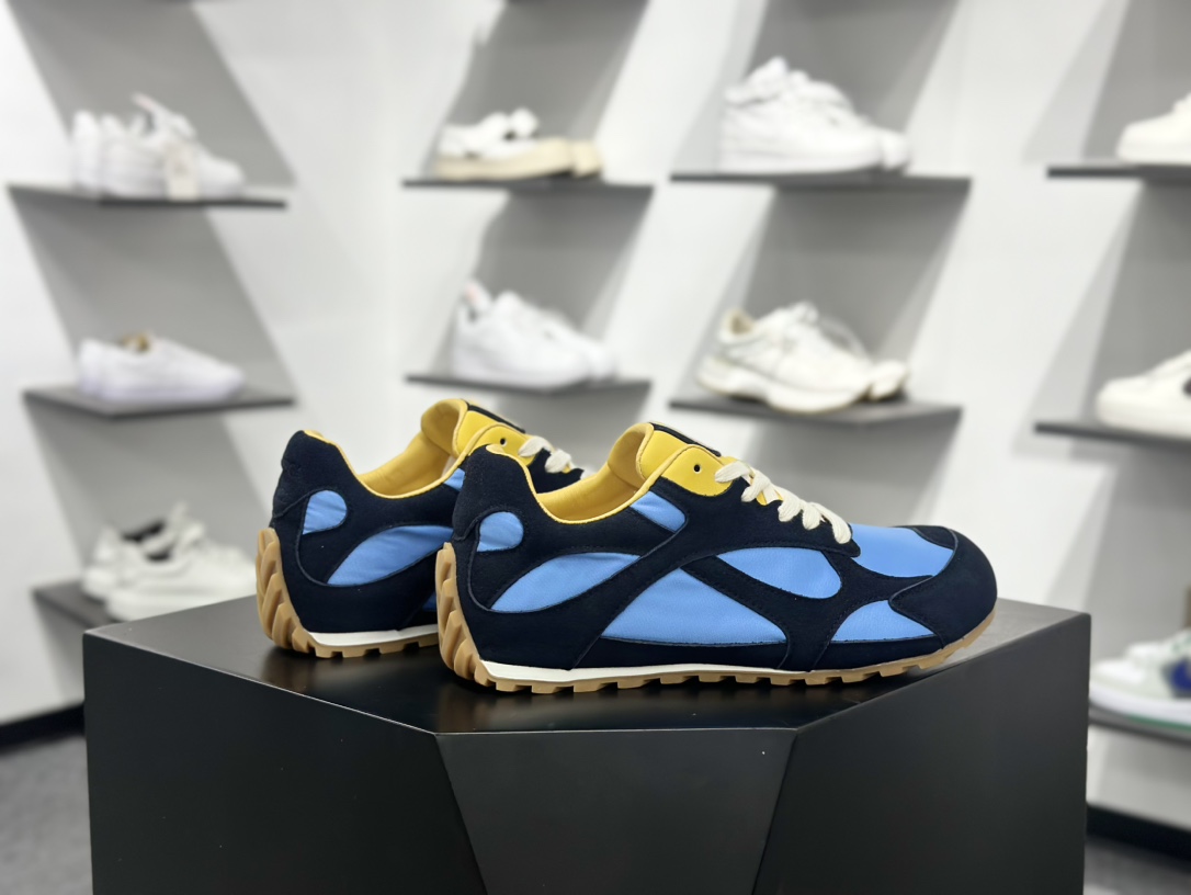 宝缇嘉/葆蝶家-Bottega Veneta Orbit Flash Low Sneakers 轨道尼龙布系列系带低帮运动鞋 838373V3MS24290