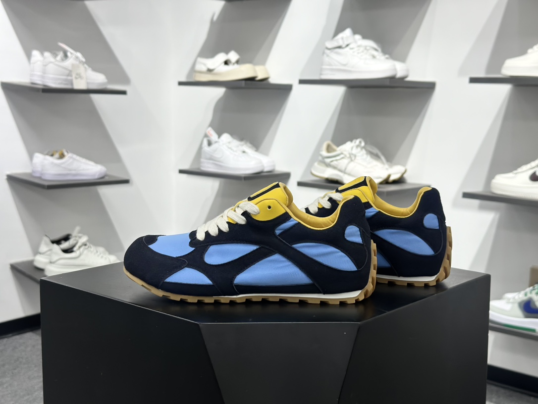 宝缇嘉/葆蝶家-Bottega Veneta Orbit Flash Low Sneakers 轨道尼龙布系列系带低帮运动鞋 838373V3MS24290