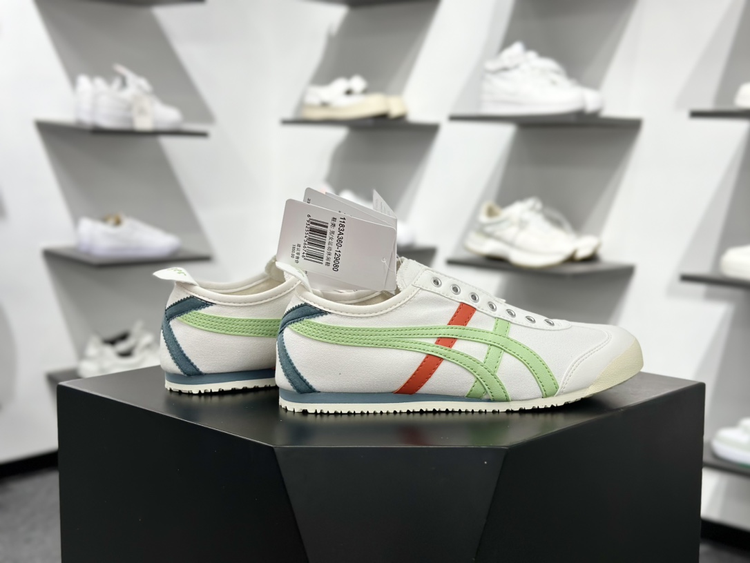 Onitsuka Tiger Mexico 66 SLIP-ON 搭单品 板鞋 1183A360-129