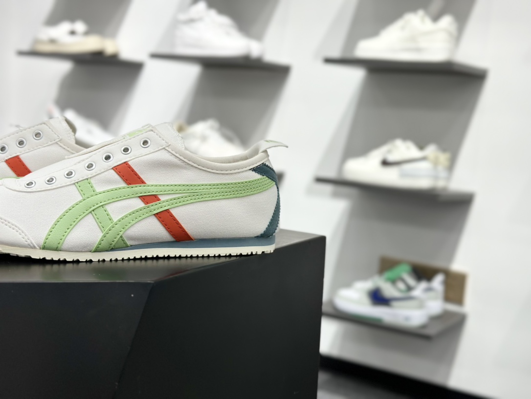 Onitsuka Tiger Mexico 66 SLIP-ON 搭单品 板鞋 1183A360-129