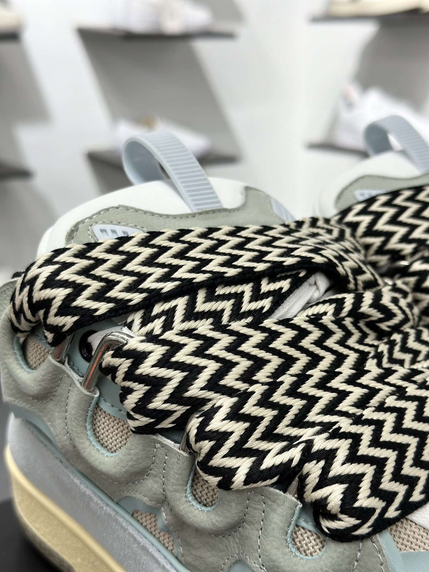 Lanvin Curb Sneakers 浪凡面包鞋 基础款经典色 东莞纯原 高端定制版 LANVIN浪凡三代 最新走秀款Curb系列 休闲运动面包鞋