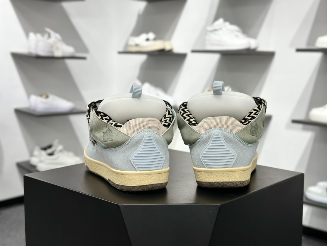 Lanvin Curb Sneakers 浪凡面包鞋 基础款经典色 东莞纯原 高端定制版 LANVIN浪凡三代 最新走秀款Curb系列 休闲运动面包鞋
