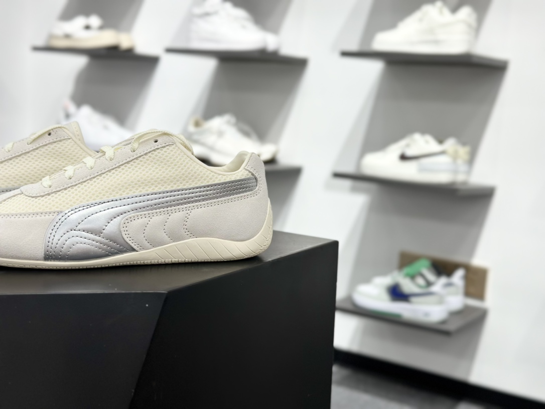 The Open Product x Puma Speedcat 米白银 极速赛车系列彪马低帮生活休闲鞋 403902-01