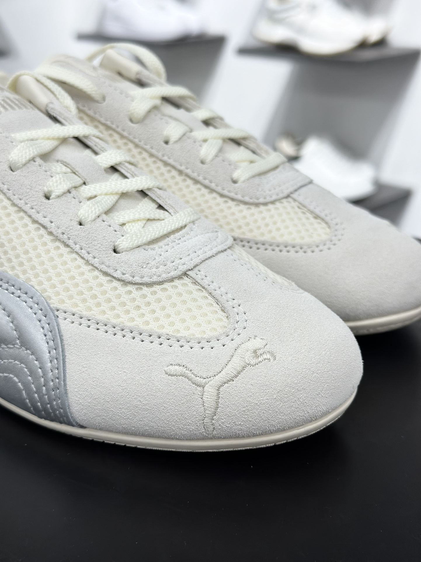 The Open Product x Puma Speedcat 米白银 极速赛车系列彪马低帮生活休闲鞋 403902-01